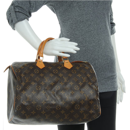 Louis Vuitton Monogram Speedy 35 2 of 7