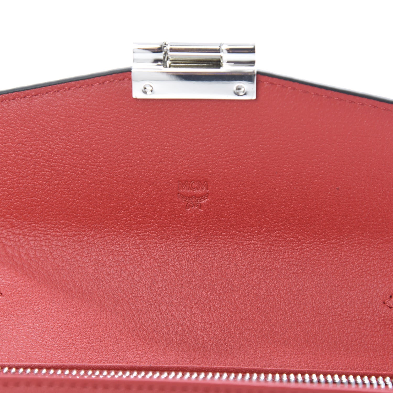 MCM Visetos Large Patricia Wallet On Chain Black 5 of 10