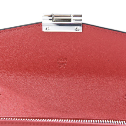 MCM Visetos Large Patricia Wallet On Chain Black 5 of 10