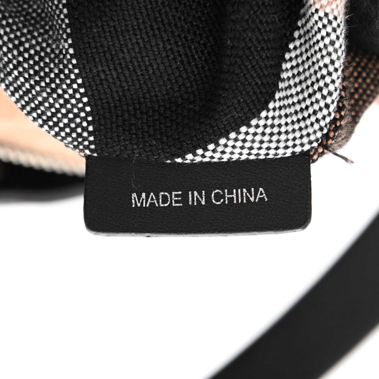 Burberry Grainy Calfskin House Check Small Maidstone Black 6 of 12