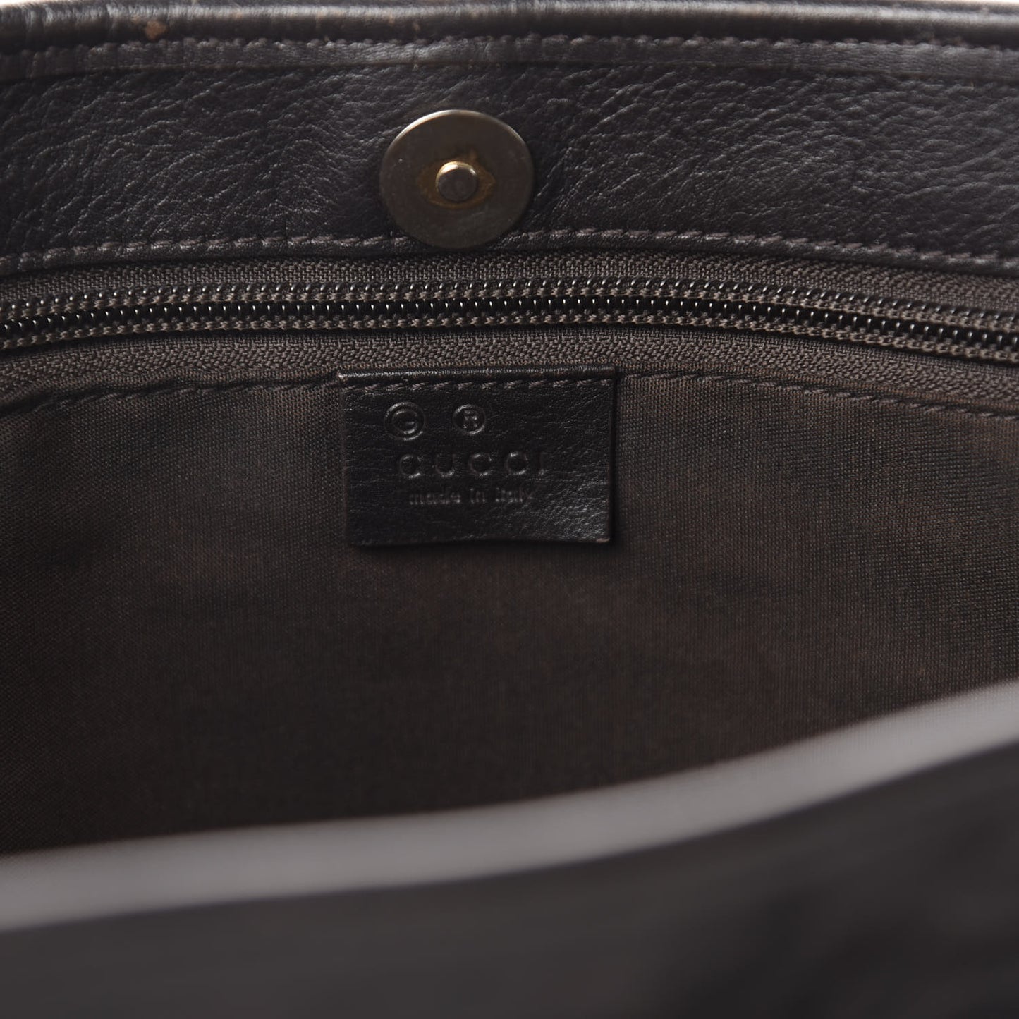 Calfskin Horsebit Embossed Joy Tote Black