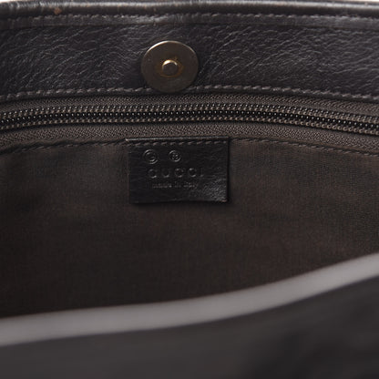 Gucci Calfskin Horsebit Embossed Joy Tote Black 9 of 11
