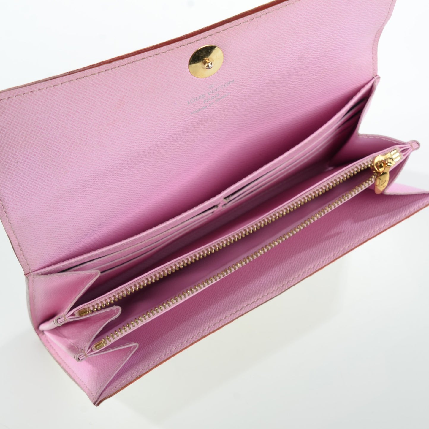 Monogram Multicolor Sarah Wallet White Litchi