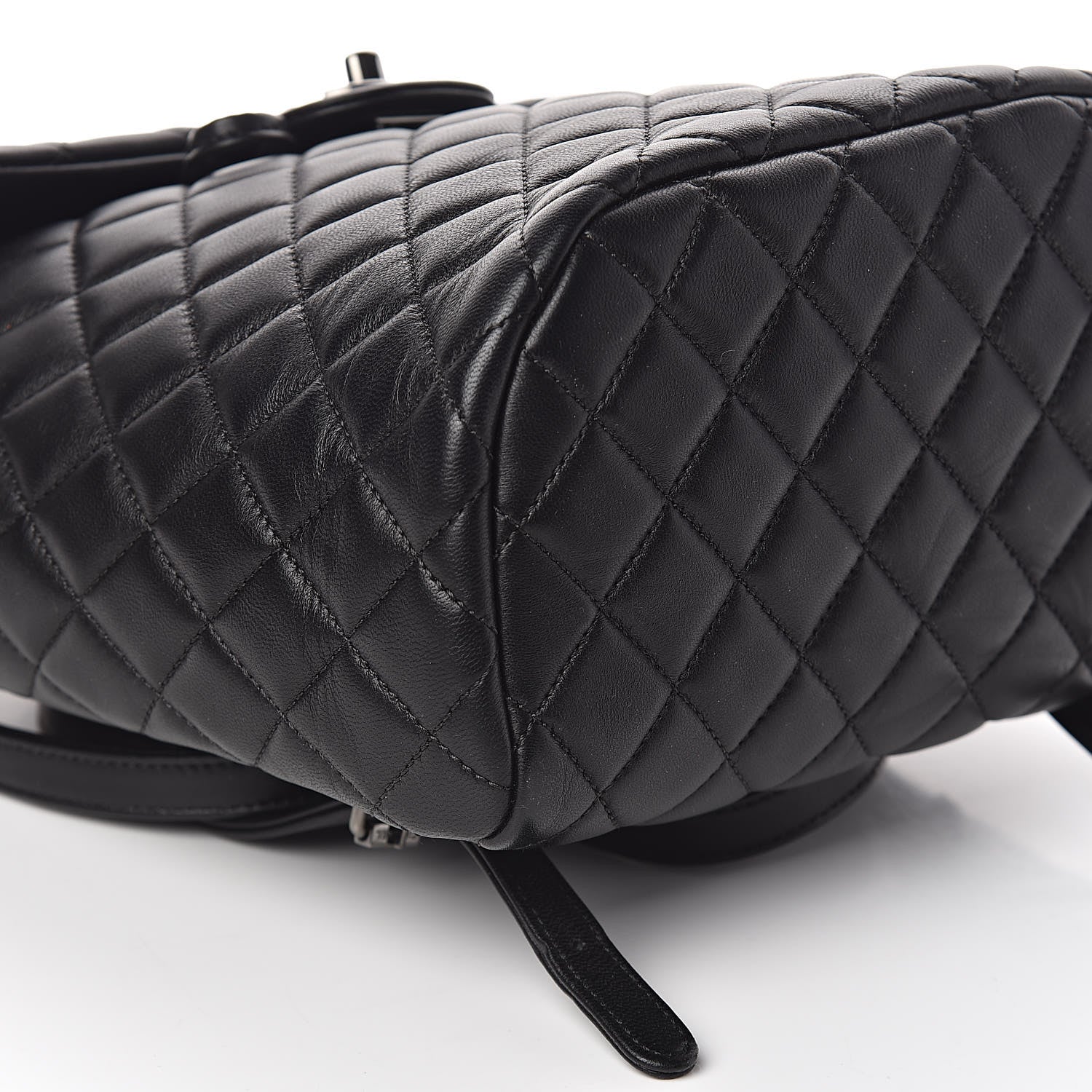 Chanel Lambskin Quilted Small Urban Spirit Backpack Black 8 of 11
