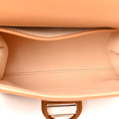 Delvaux Grained Calfskin Mini Brillant Satchel Natural 5 of 10