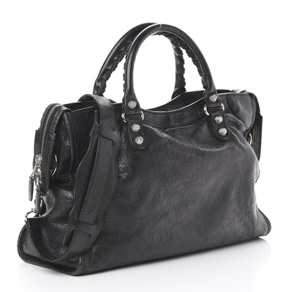 Balenciaga Agneau Giant 12 Silver Hardware City Black 3 of 16