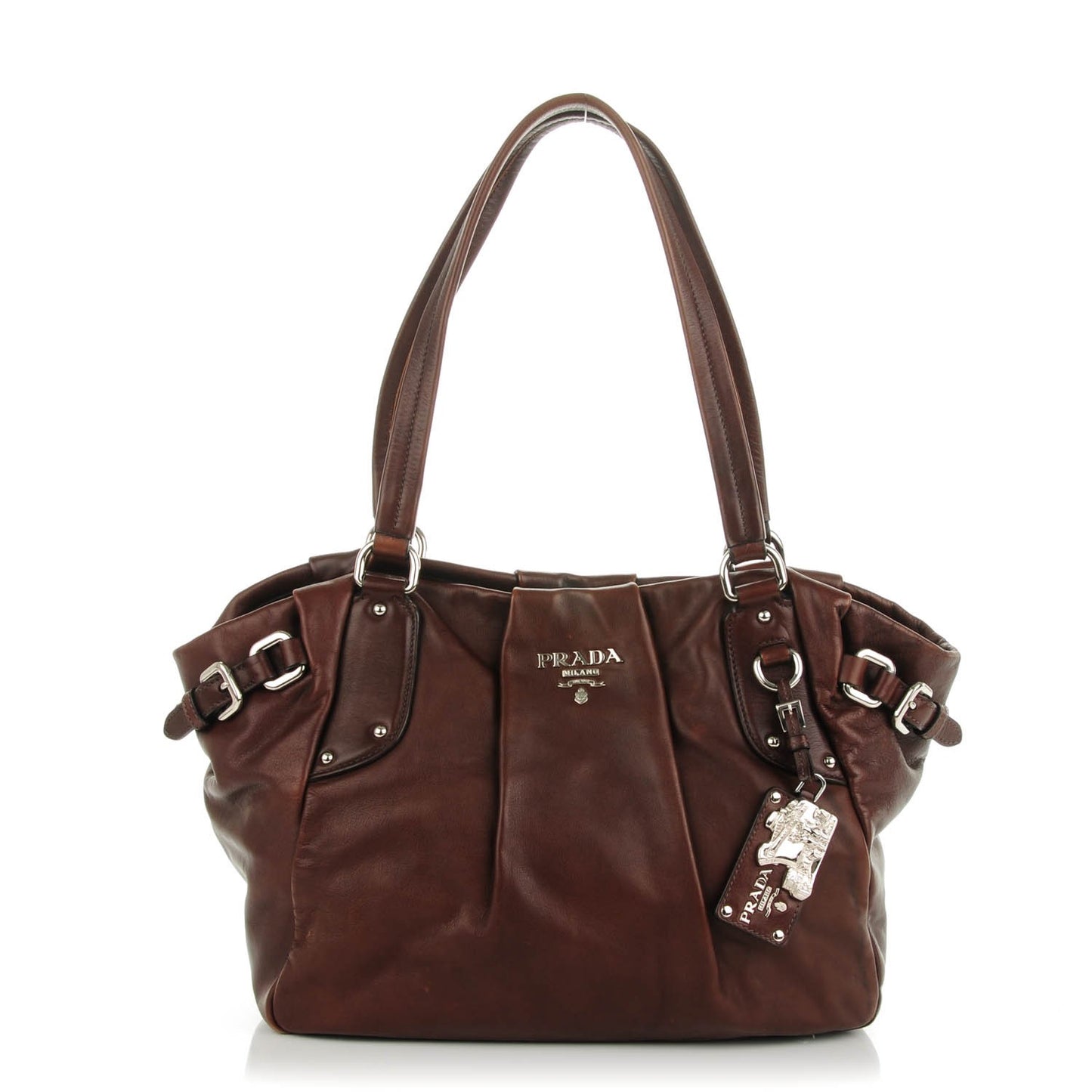 Soft Calf Shoulder Bag Bruciato