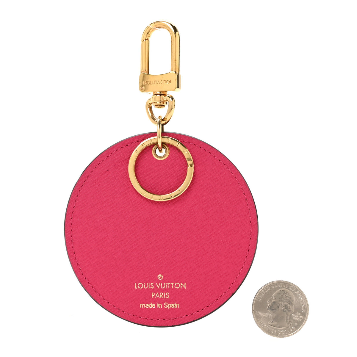 Monogram 2015 Christmas Animation Bag Charm Key Ring