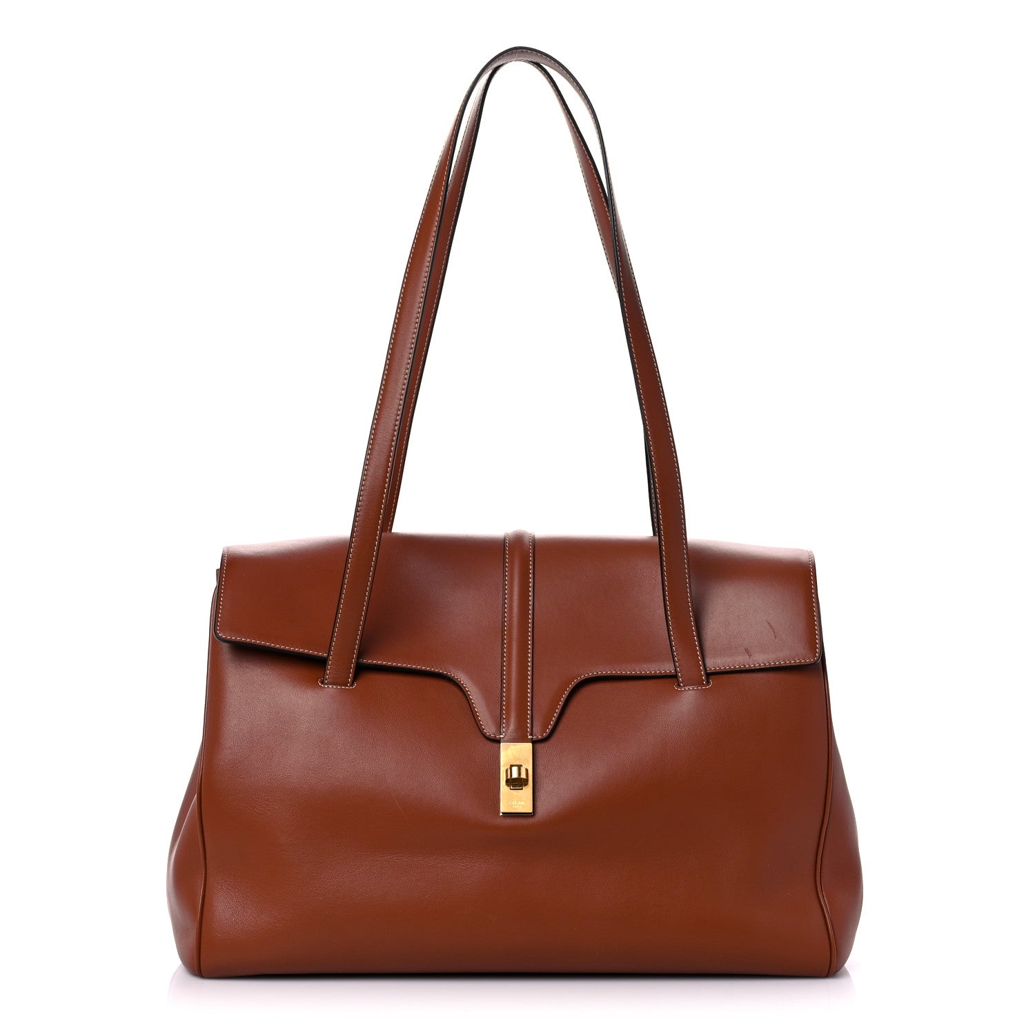 Celine Calfskin Large Soft 16 Bag Tan 1 of 10