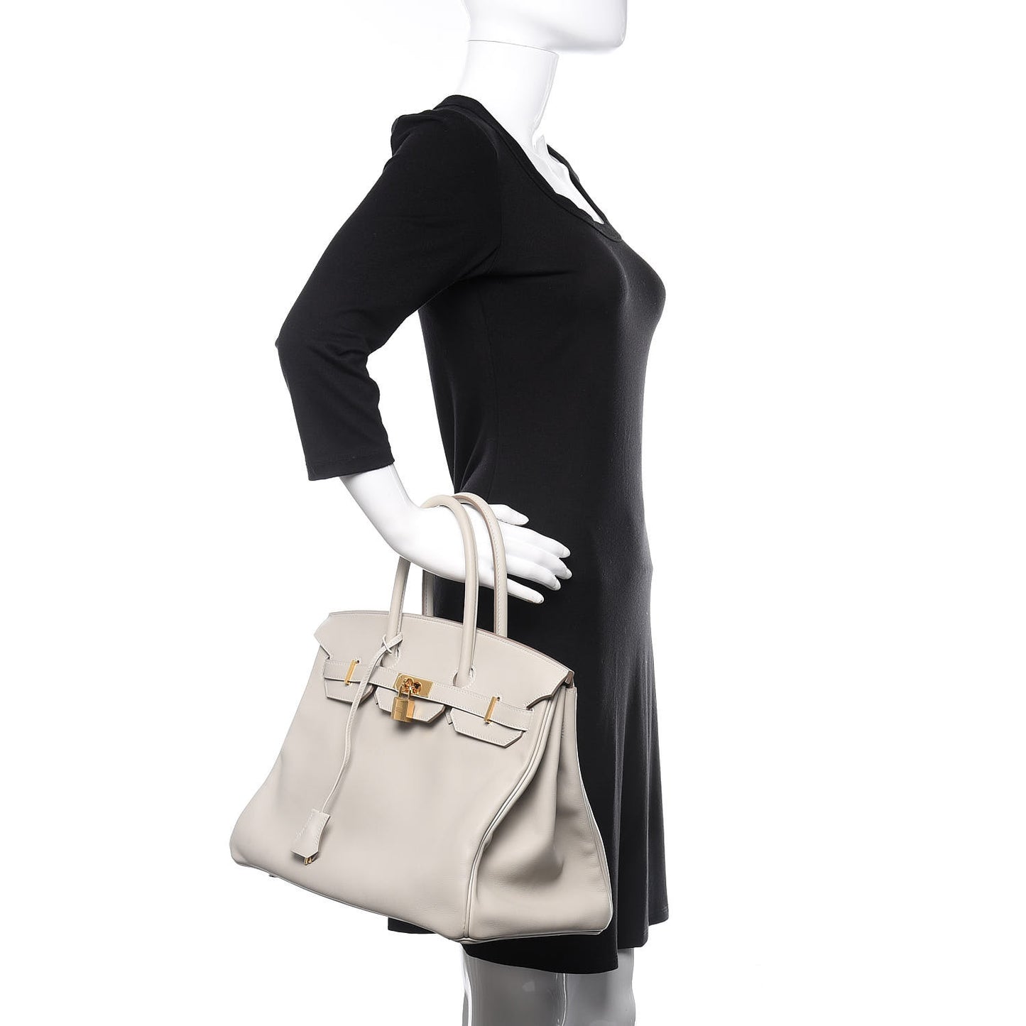 Swift Birkin 35 Gris Perle
