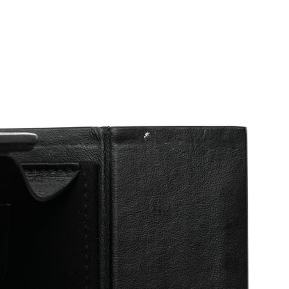 Fendi Vitello Grace Light Logo Horizontal Box Crossbody Bag Black 12 of 17
