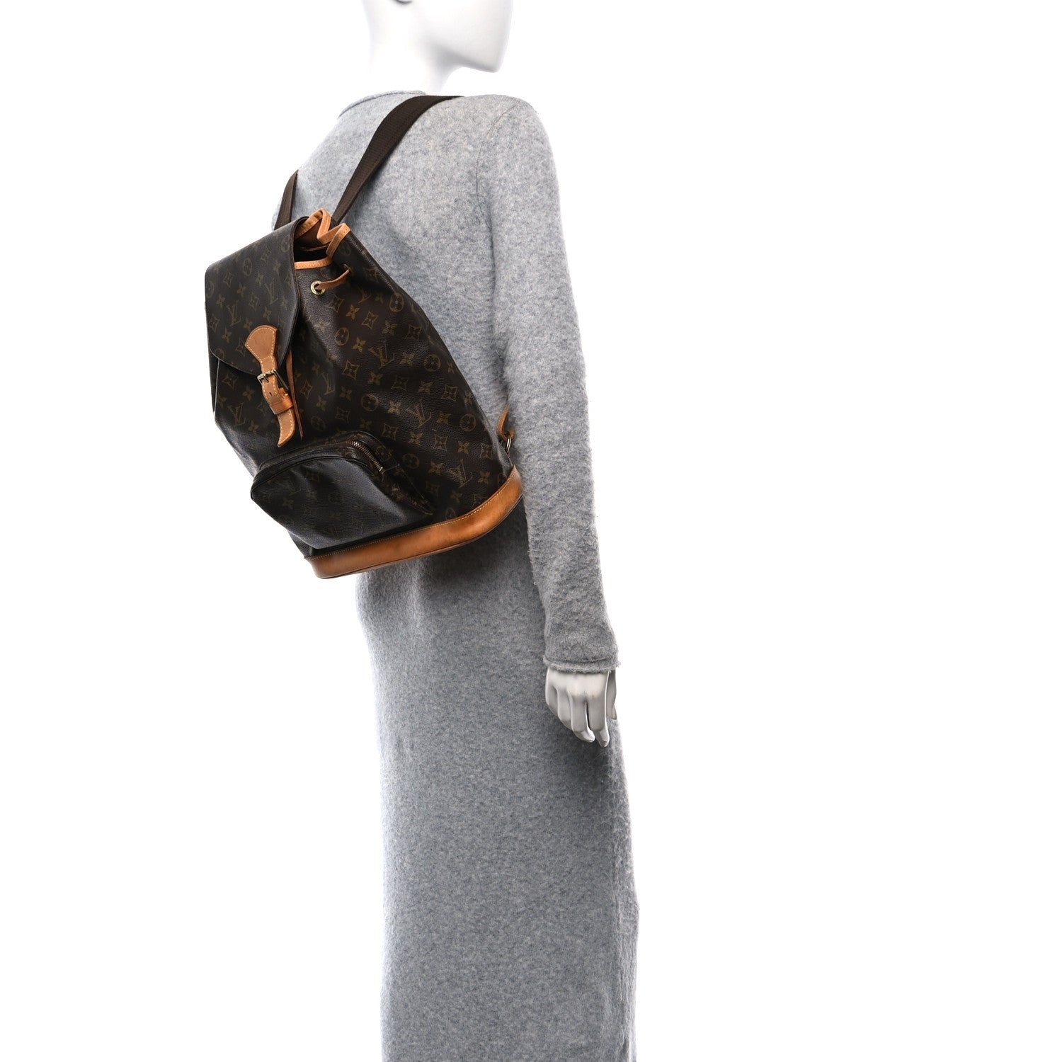 Louis Vuitton Monogram Montsouris GM Backpack 3 of 11