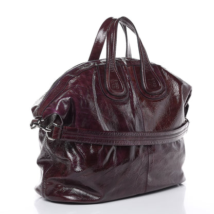 Givenchy Crinkled Patent Large Nightingale Purple 3 of 14