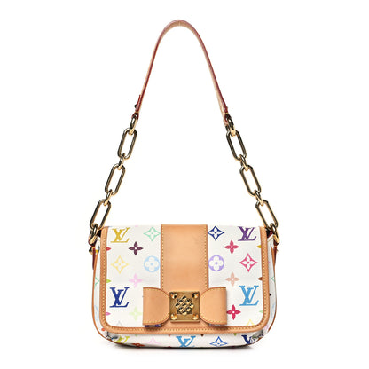 Louis Vuitton Monogram Multicolor Patti White 1 of 9