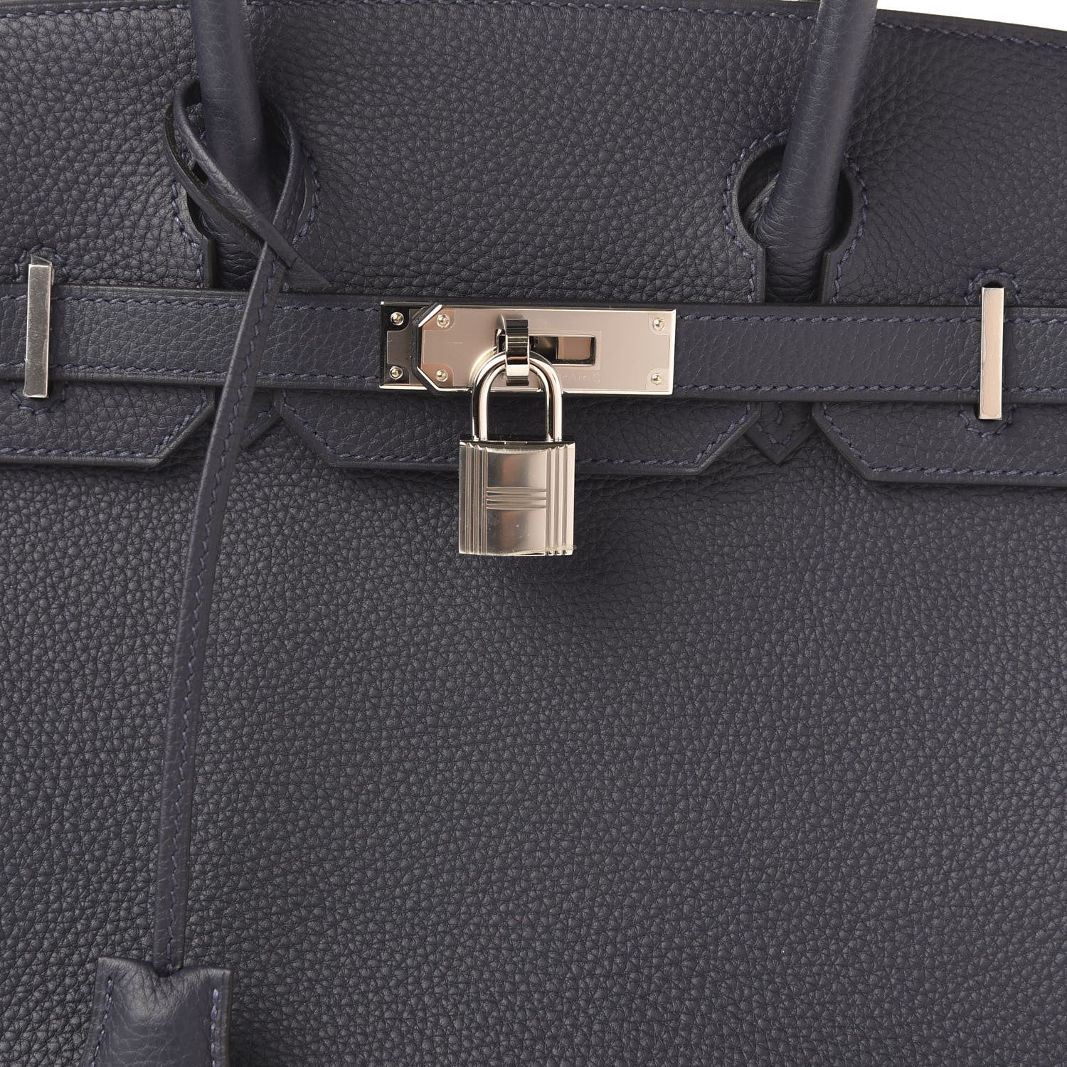 Hermes Togo Birkin 30 Bleu Nuit 9 of 10