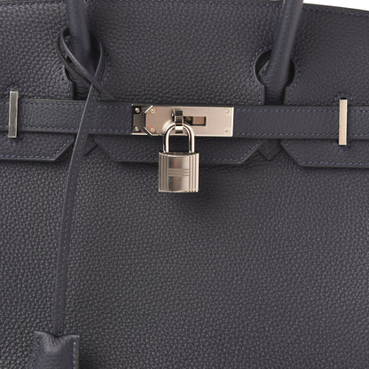 Hermes Togo Birkin 30 Bleu Nuit 9 of 10