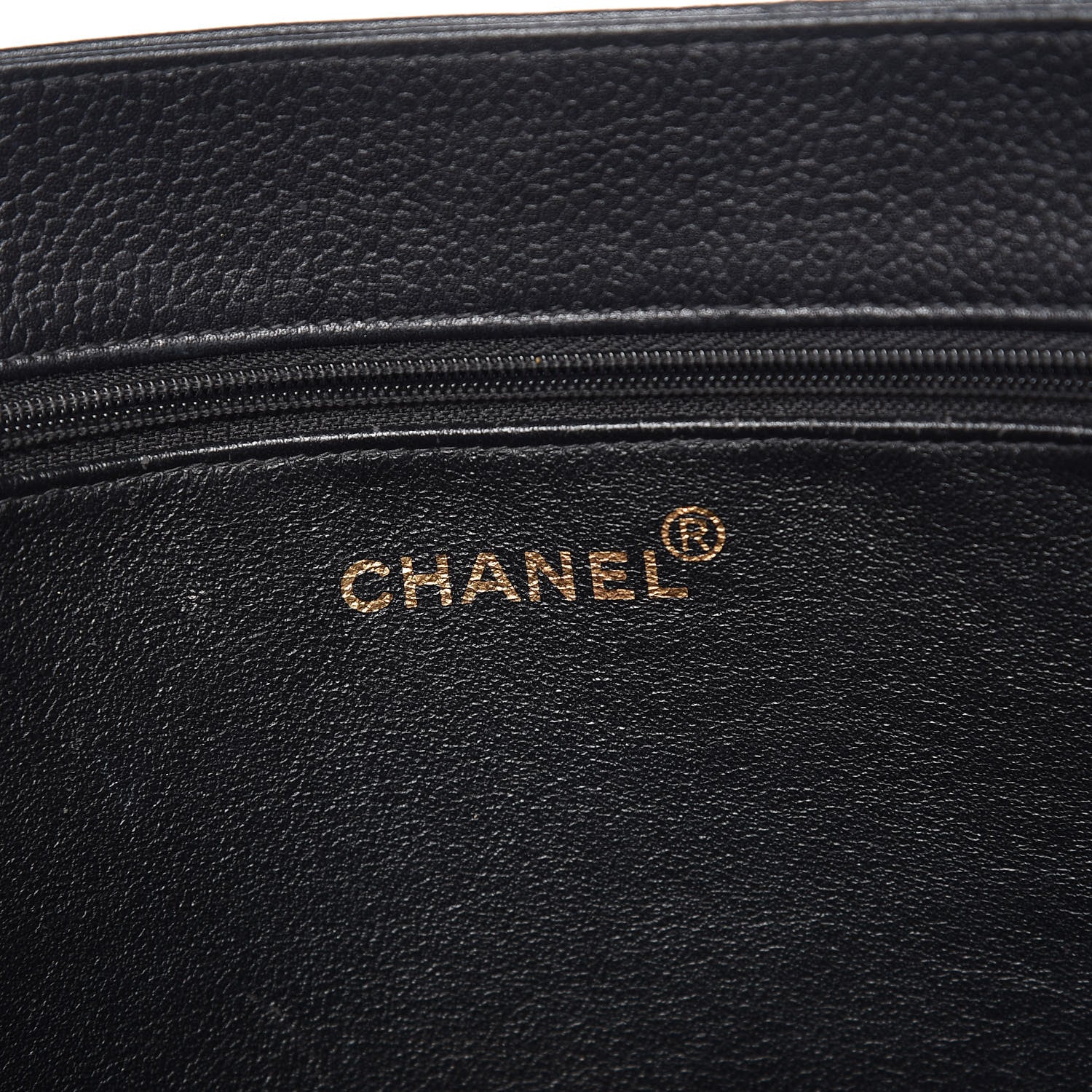 Chanel Caviar CC Tote Black 6 of 13