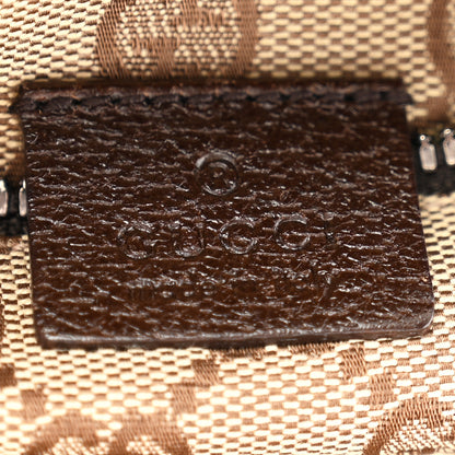 Gucci GG Monogram Double Pocket Belt Bag Dark Brown 8 of 12