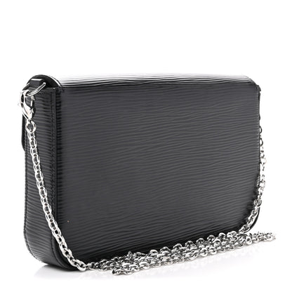 Louis Vuitton Epi Pochette Felicie Black 4 of 14