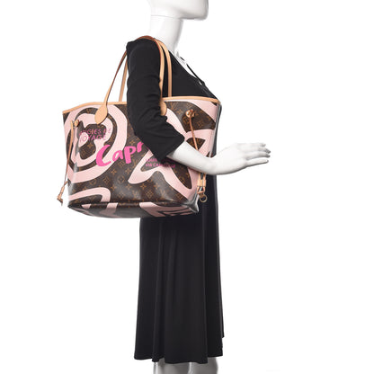 Louis Vuitton Monogram Tahitienne Capri Neverfull MM 2 of 14
