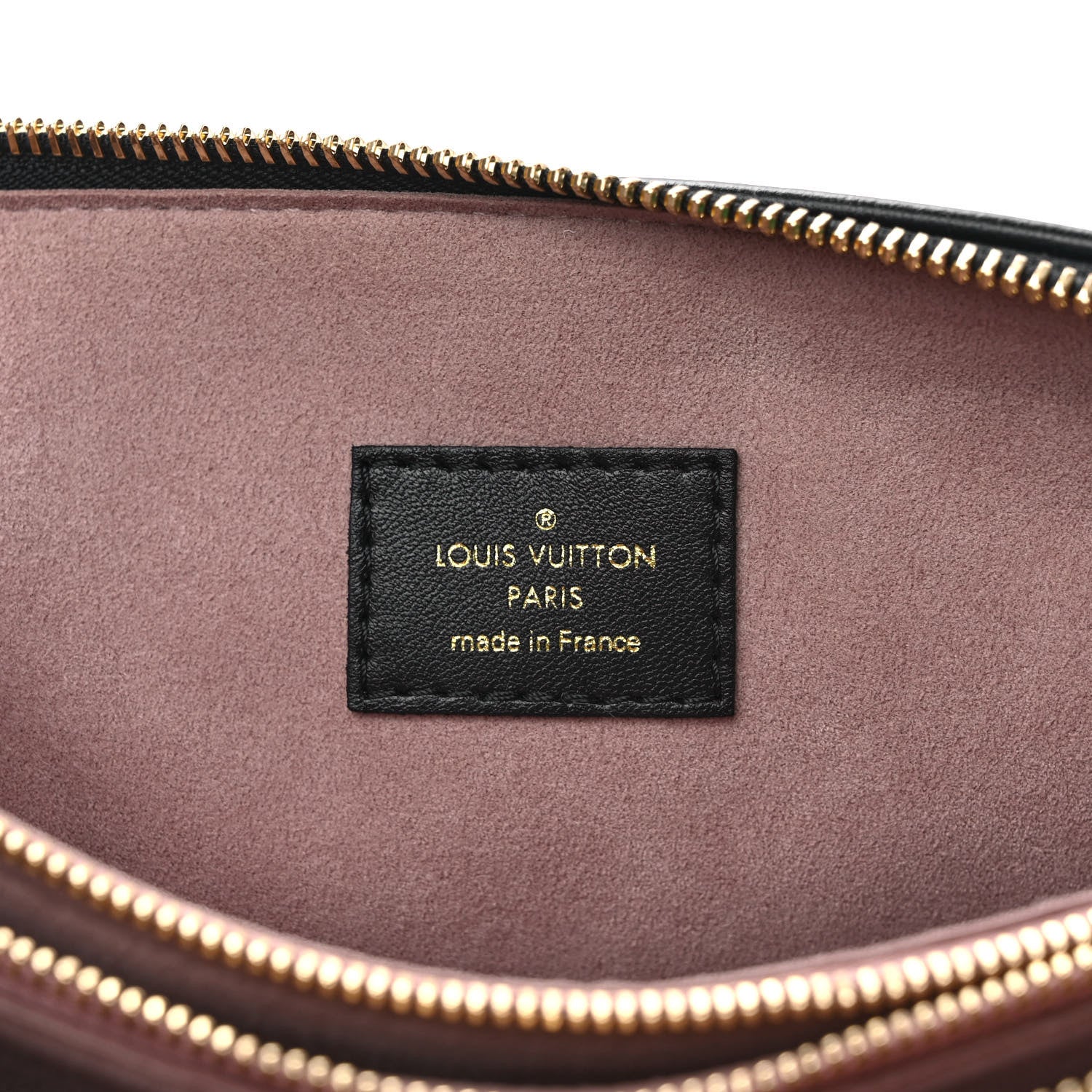 Louis Vuitton Lambskin Embossed Monogram Coussin PM Black 6 of 9
