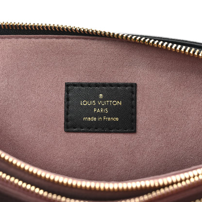 Louis Vuitton Lambskin Embossed Monogram Coussin PM Black 6 of 9