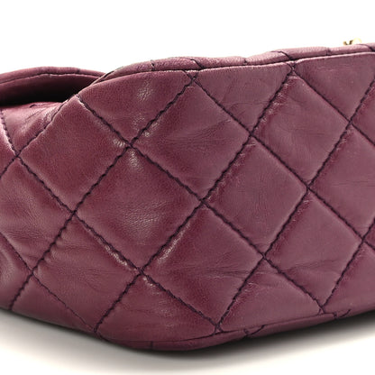 Chanel Lambskin Quilted Jumbo Single Flap Purple 8 of 9