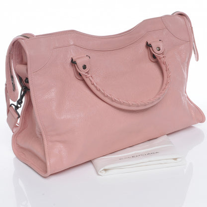 Balenciaga Agneau Classic Hardware City Rose Peach 3 of 8