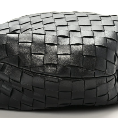 Bottega Veneta Nappa Intrecciato Teen Jodie Hobo Black 7 of 8