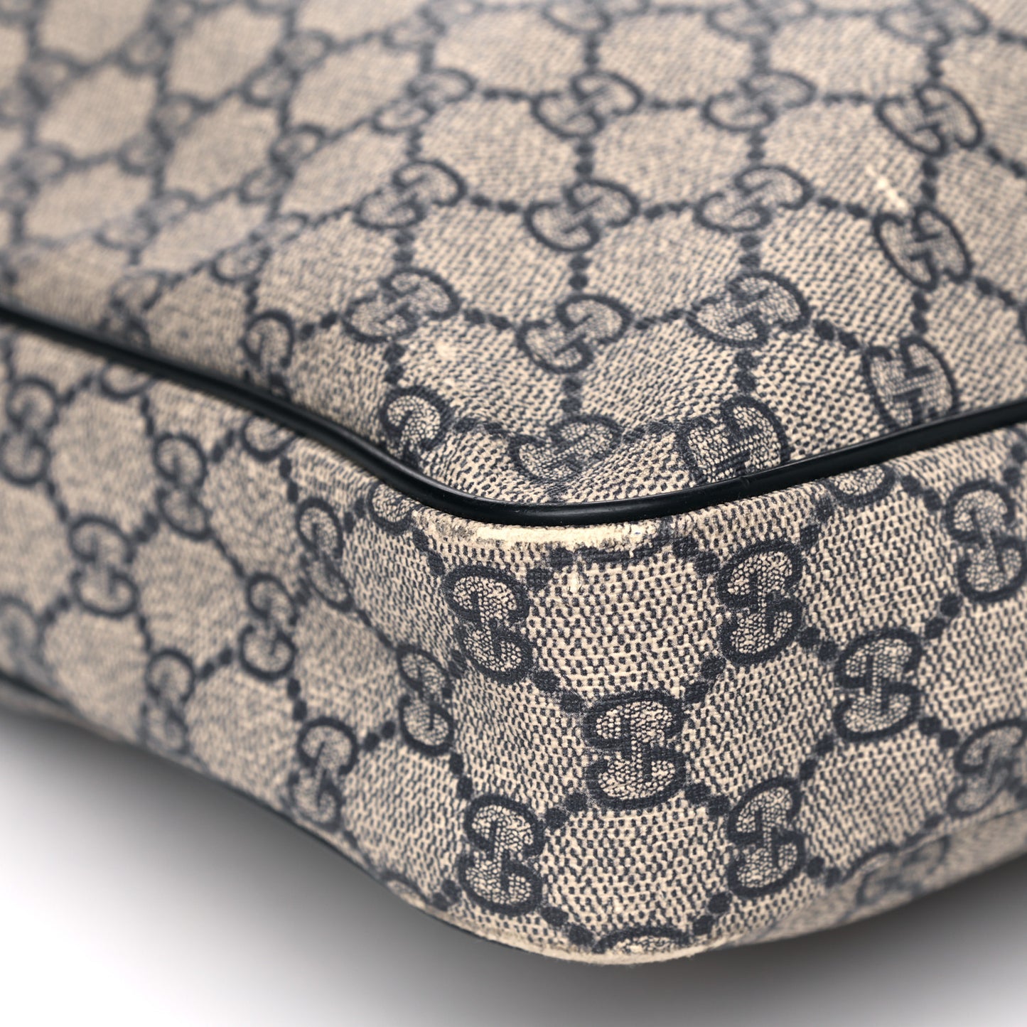 GG Plus Monogram Medium Briefcase Navy