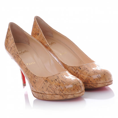 Christian Louboutin Cork Prorata 90 Pumps 40.5 4 of 8