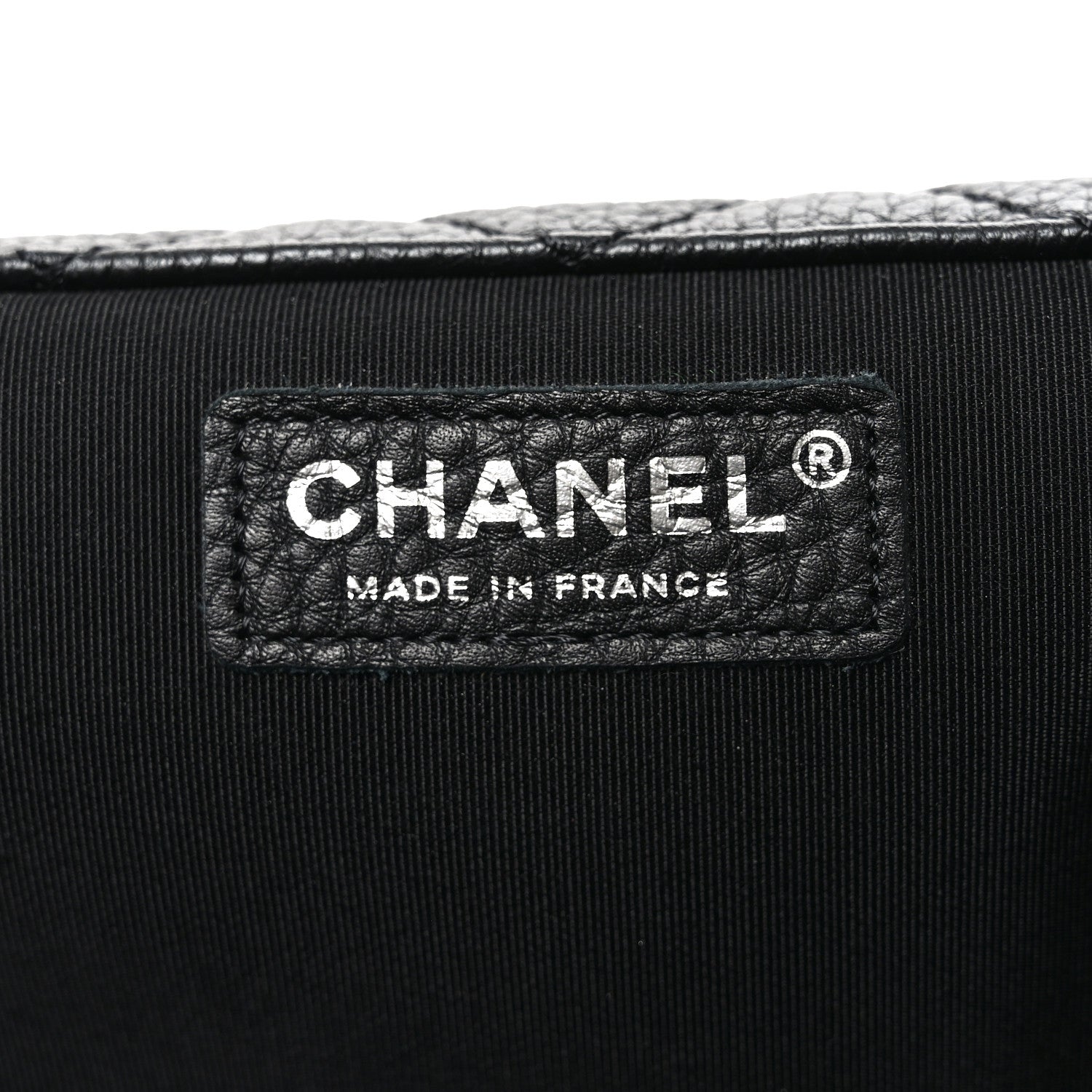 CHANEL Chanel Grained Calfskin Quilted XXL Travel Flap Bag Black 1904558