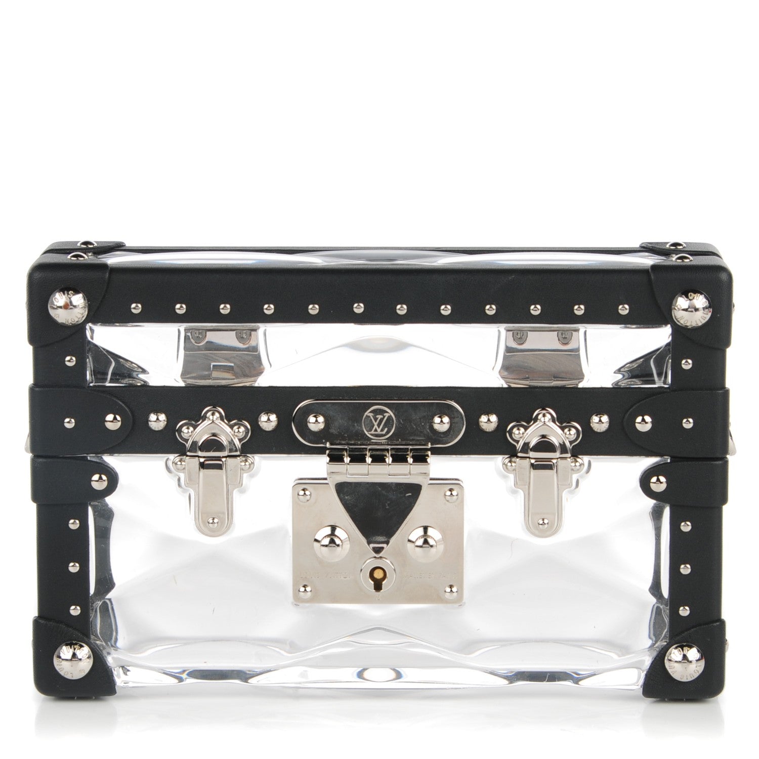 Louis Vuitton Transparent Plexiglass Petite Malle Stellaire Black 1 of 7