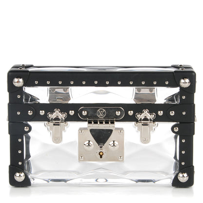 Louis Vuitton Transparent Plexiglass Petite Malle Stellaire Black 1 of 7