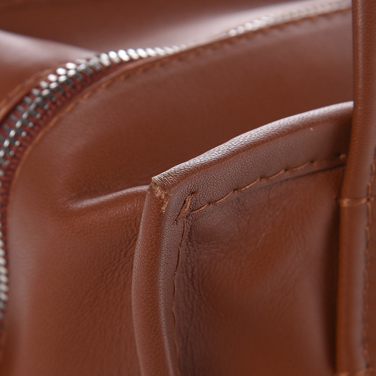 Balenciaga Agneau XS Bazar Shopper Tote Marron Fauve 8 of 12