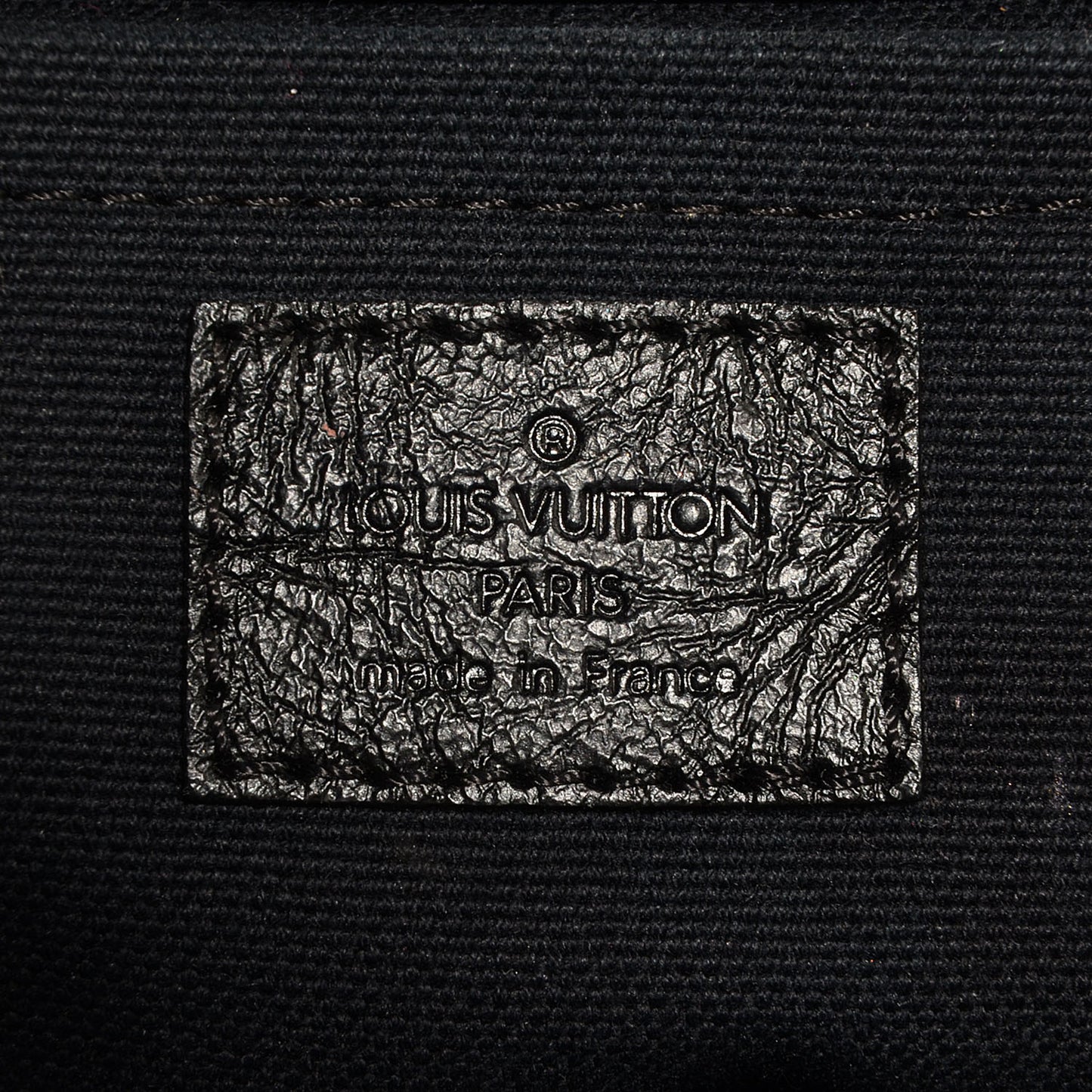 Monogram Motard Pochette Black