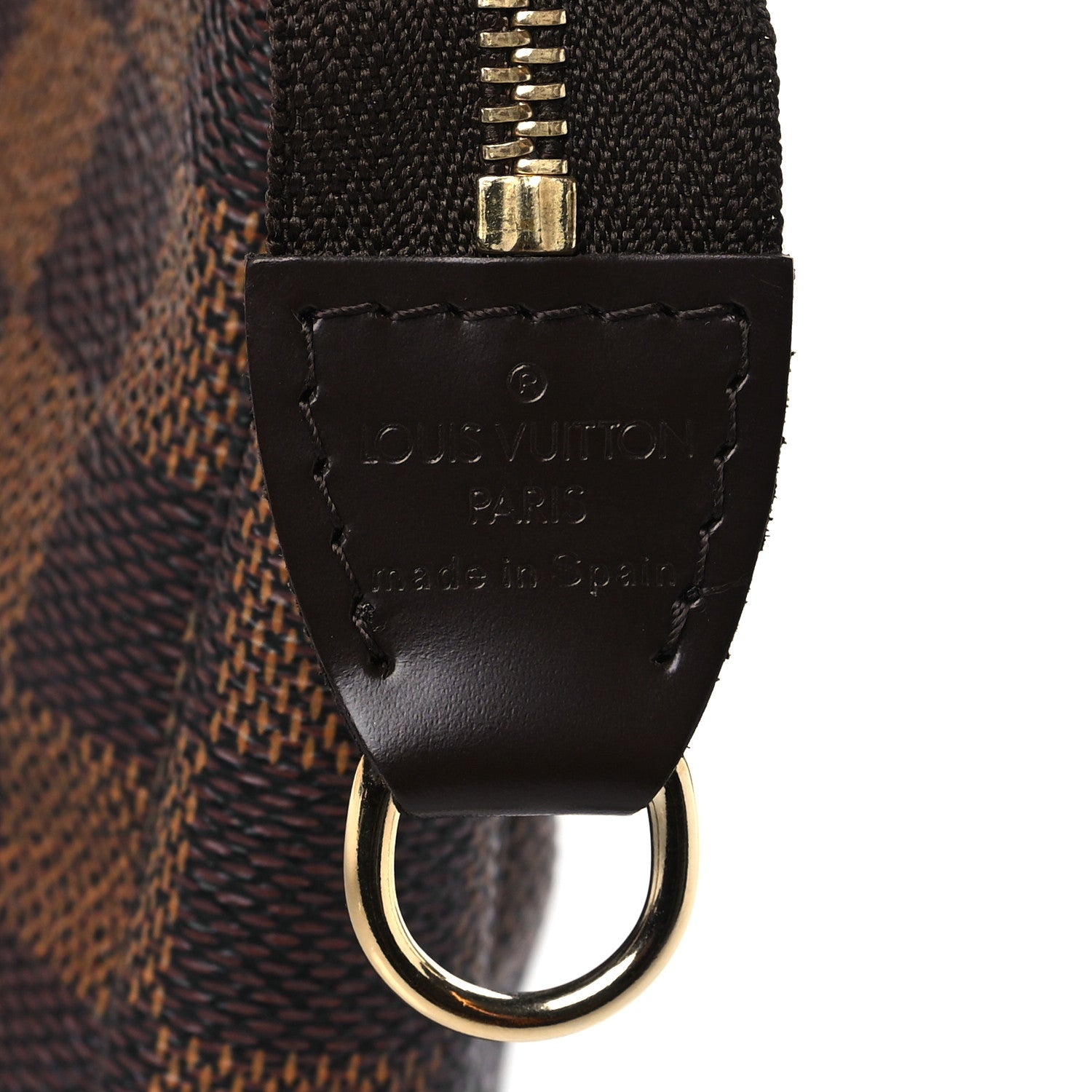 Louis Vuitton Damier Ebene Pochette Accessories NM 7 of 10