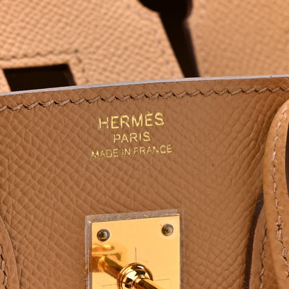 Hermes Epsom Birkin Sellier 25 Biscuit 6 of 12