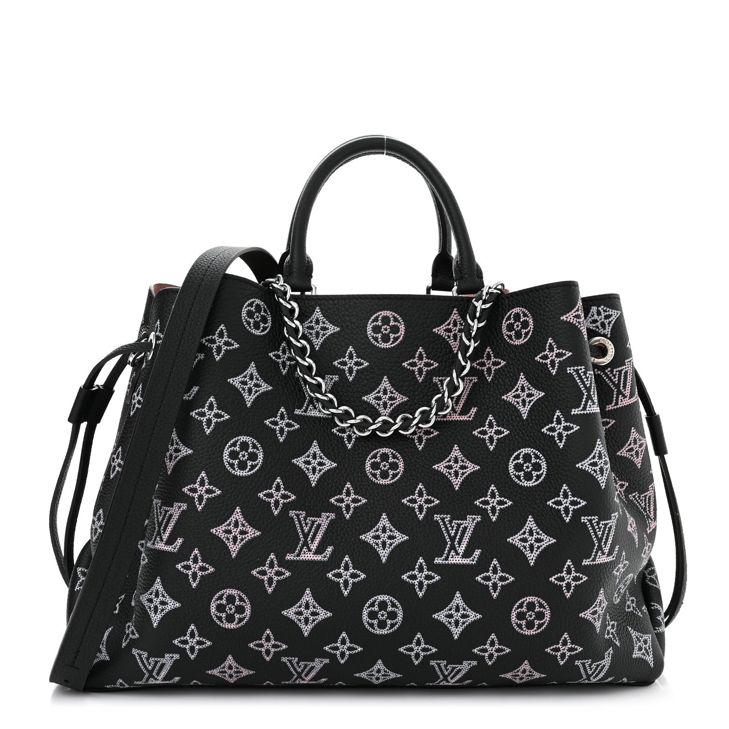 Louis Vuitton Mahina Flight Mode Bella Tote Black 1 of 9