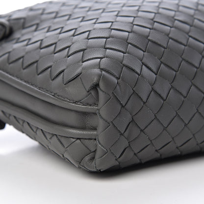 Bottega Veneta Nappa Intrecciato Pillow Crossbody Messenger Light Grey 10 of 11