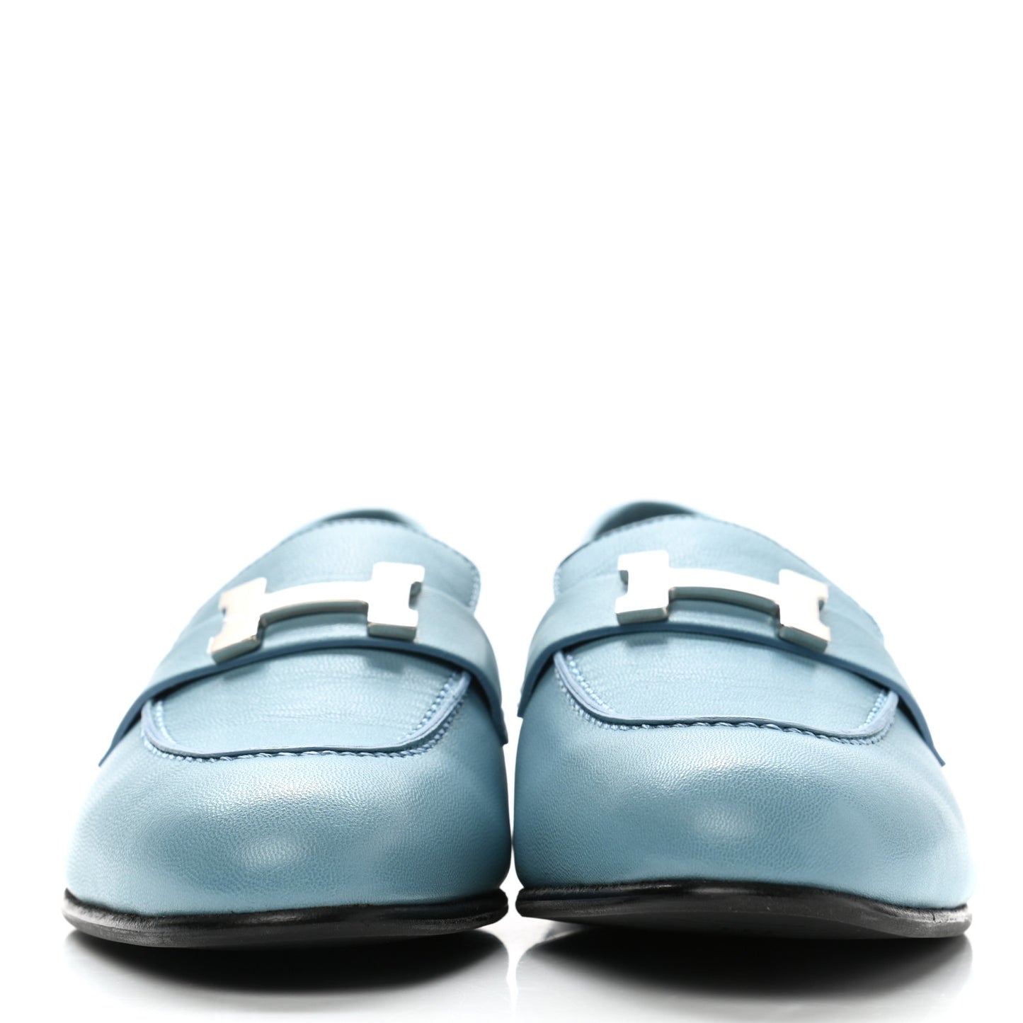 Goatskin Paris Loafers 37 Bleu Dorset
