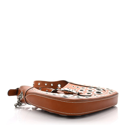 Gucci Calfskin Ha Ha Ha Jackie 1961 Eyelet Hobo 4 of 9
