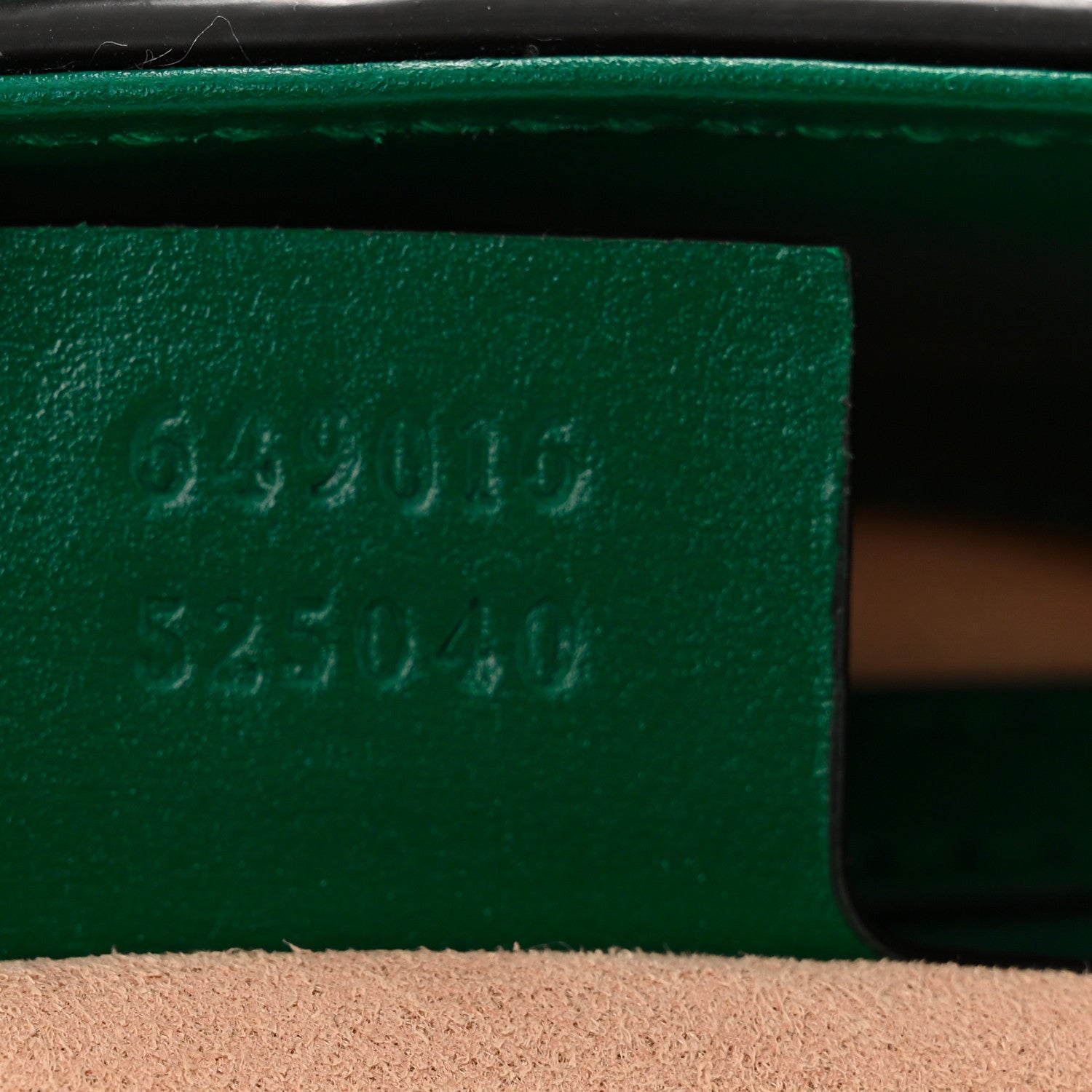 Gucci Boarded Plutone Calfskin Medium Jackie 1961 Tote Emerald 7 of 10