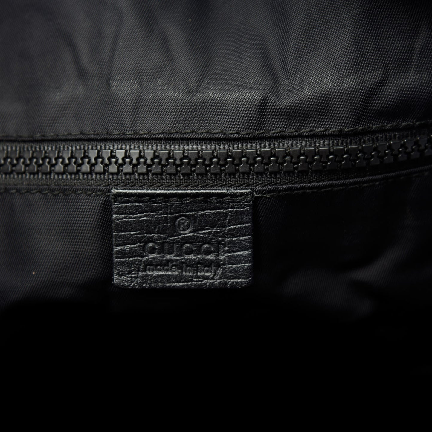 GG Supreme Monogram Large Duffle Black Grey