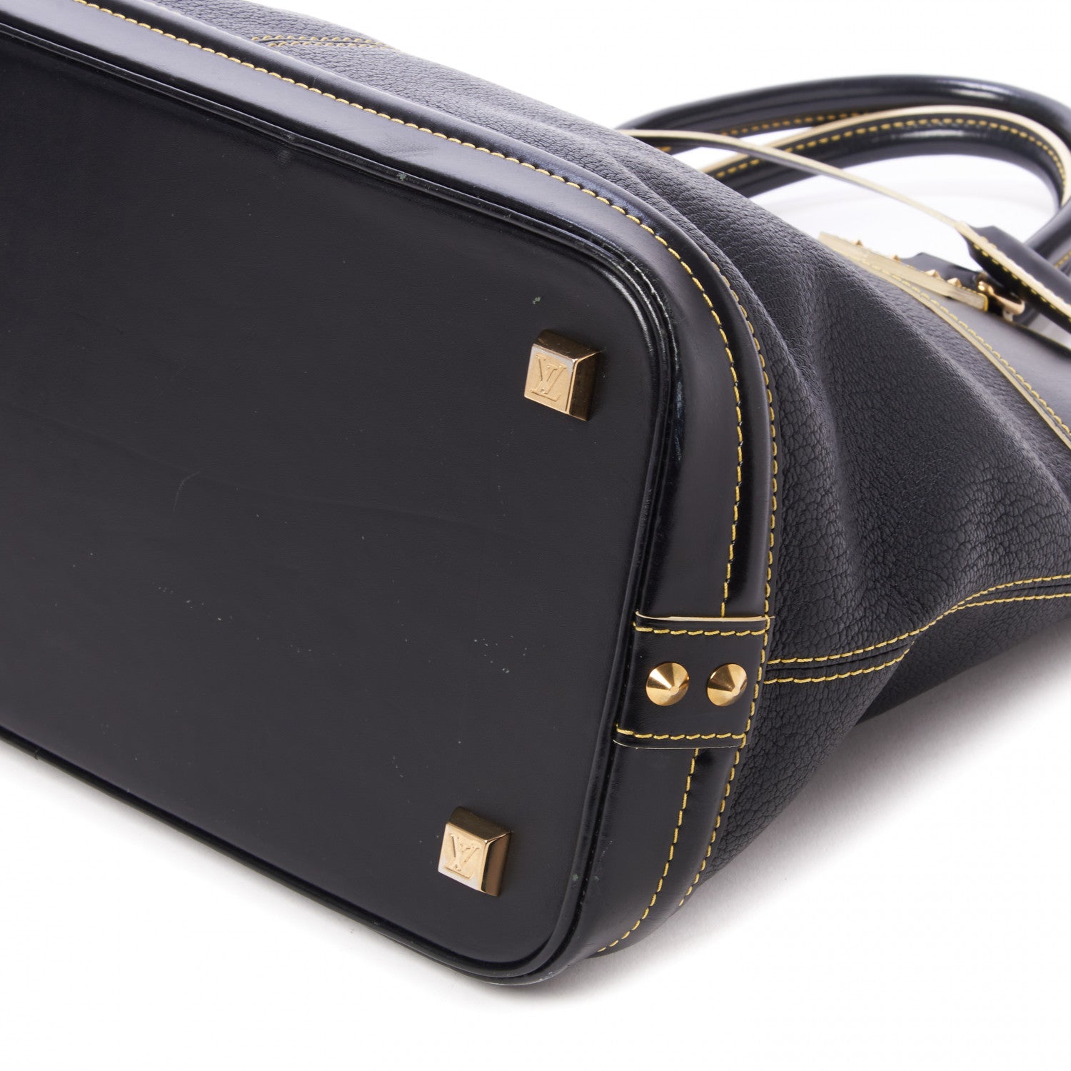 Louis Vuitton Suhali Lockit MM Black 4 of 7