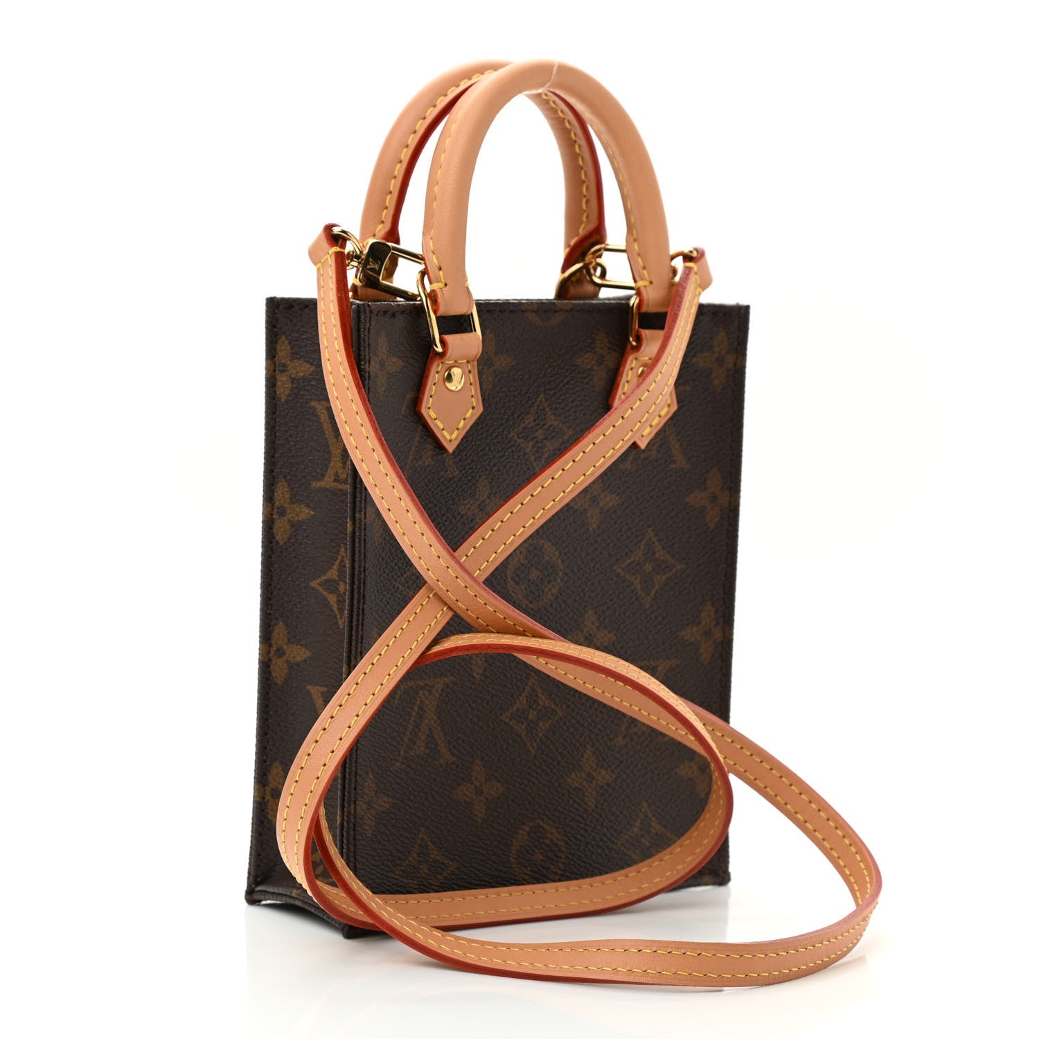 Louis Vuitton Monogram Petit Sac Plat 3 of 9