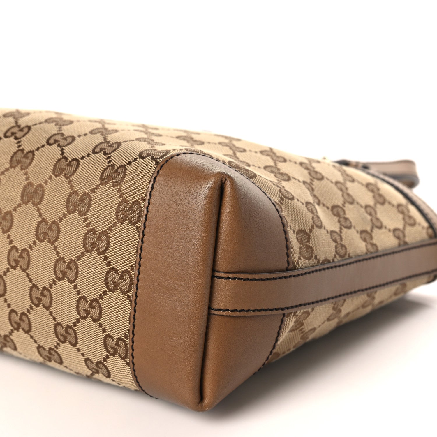 Gucci Monogram Small Craft Tote Light Brown 10 of 12