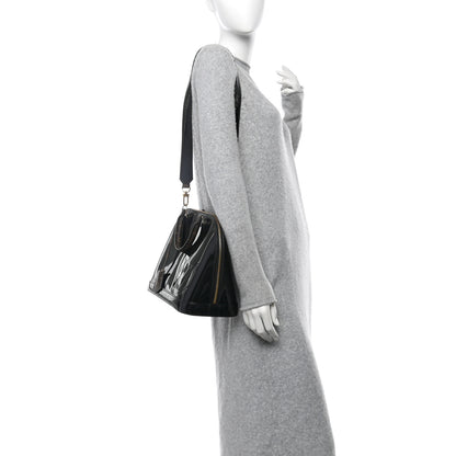 Louis Vuitton Patent Monogram Alma PM Black 2 of 9