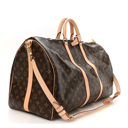 Louis Vuitton Monogram Keepall Bandouliere 55 2 of 10