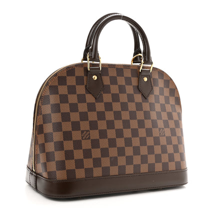 Louis Vuitton Damier Ebene Alma PM 3 of 9